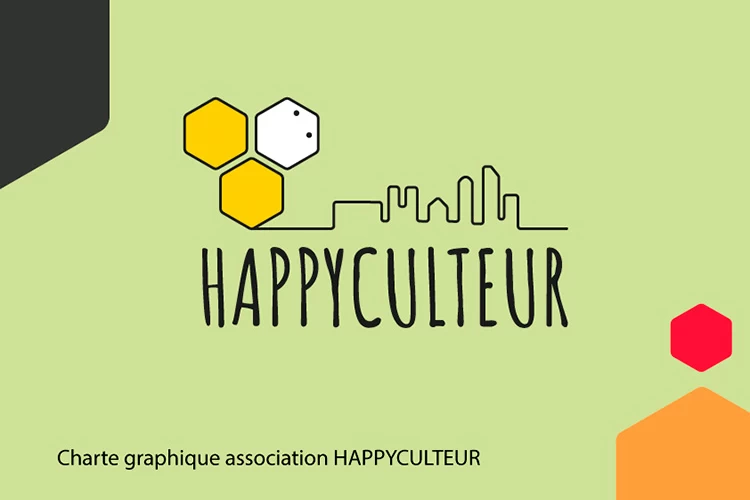 Couverture charte graphique logo Happyculteur - Kyōru Agence web créative
